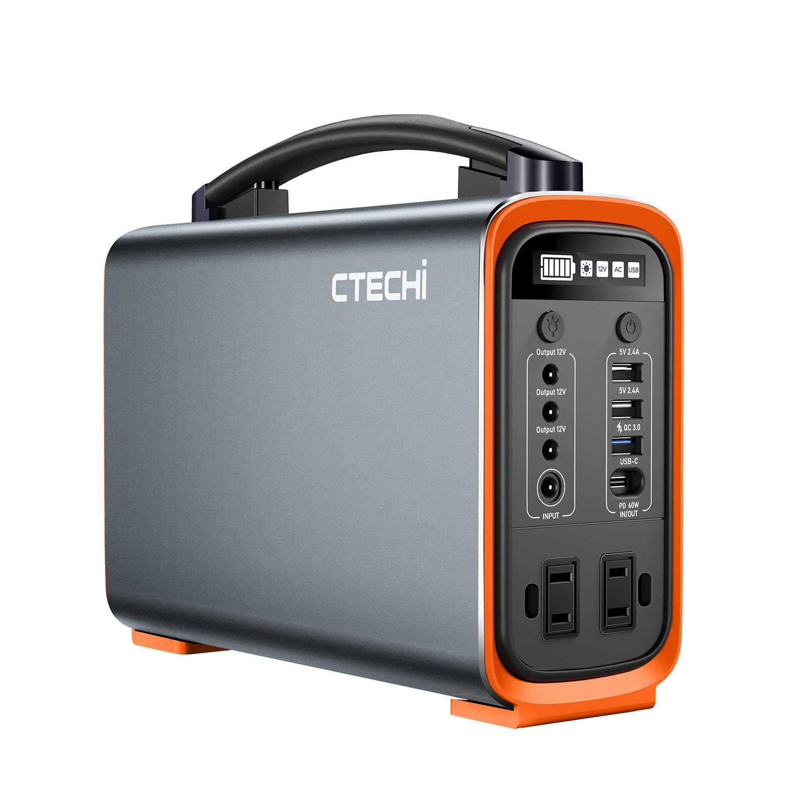 Refurbished】 CTECHi GT200 Portable Power Station 200W / 240Wh 