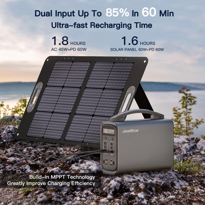 【Refurbished】Portable Power Station 280W /192Wh LiFePO4 Battery