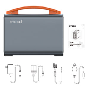 CTECHi Générateur électrique Portable 200W/320Wh, LiFePO4 Groupe
