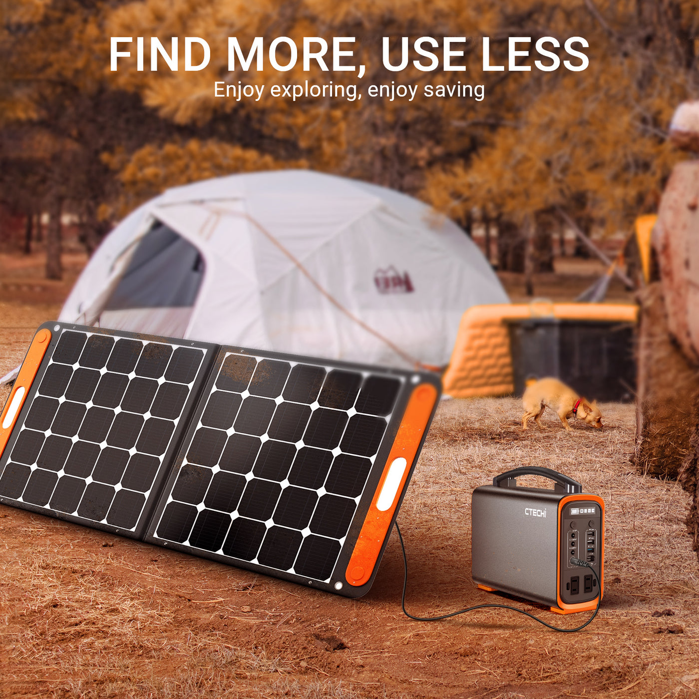 【Refurbished】 CTECHi GT200 Portable Power Station 200W / 240Wh LiFePO4 Battery